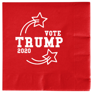 Political Vote Trump 2020 2ply Economy Beverage Napkins Style 111393