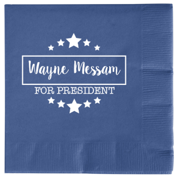 Wayne Messam For President 2ply Economy Beverage Napkins Style 110078