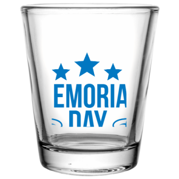 Memorial Day We Will Always Remember Custom Clear Shot Glasses- 1.75 Oz. Style 106148