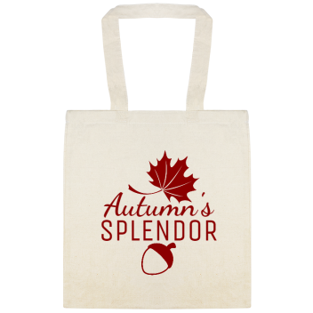 Fall Autumn Autumns Splendor Custom Everyday Cotton Tote Bags Style 141955