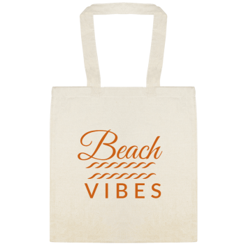 Parties & Events Beach B Custom Everyday Cotton Tote Bags Style 151540