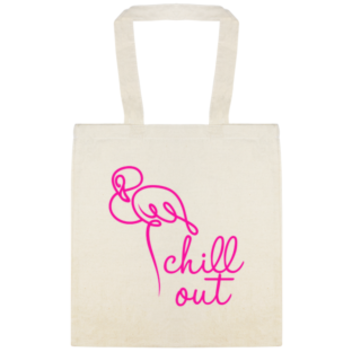 Seasonal Chill Out Custom Everyday Cotton Tote Bags Style 138002