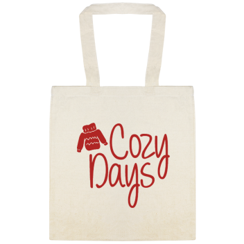 Cozy Days Custom Everyday Cotton Tote Bags Style 142017