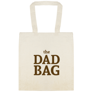 The Dad Bag Custom Everyday Cotton Tote Bags Style 152016