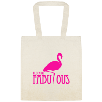 Seasonal Fabu Ous Flocking Custom Everyday Cotton Tote Bags Style 154478