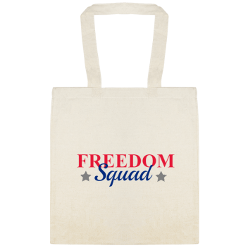 Holidays & Special Events Freedom Squad Custom Everyday Cotton Tote Bags Style 153664