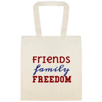 Holidays & Special Events Friends Freedom Family Custom Everyday Cotton Tote Bags Style 151253