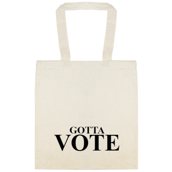 Vote / General Campaign Gotta Custom Everyday Cotton Tote Bags Style 155504