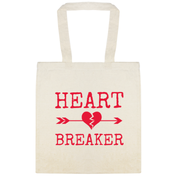 Heart Breaker Custom Everyday Cotton Tote Bags Style 146957