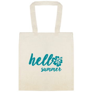 Seasonal Hell Summer Custom Everyday Cotton Tote Bags Style 153909