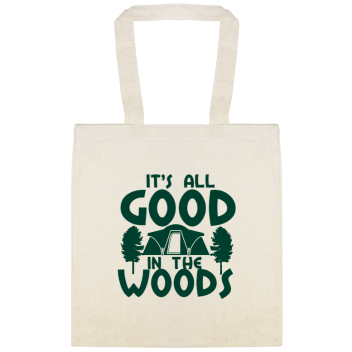 Festival & Picnics Its All Good In The Woods Custom Everyday Cotton Tote Bags Style 122944