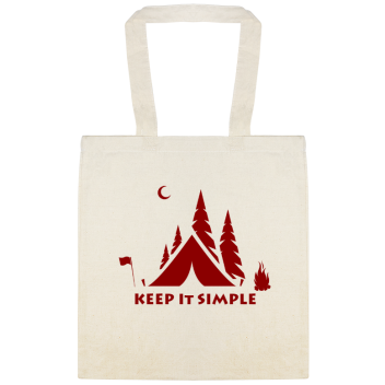 Keep It Simple Custom Everyday Cotton Tote Bags Style 147709