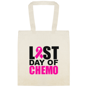 Charities, Fundraisers & Awareness L St Day Of Chemo Custom Everyday Cotton Tote Bags Style 156618