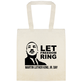 Let Freedom Ring Martin Luther King Jr Day Custom Everyday Cotton Tote Bags Style 146500