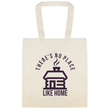 No Place Like Home Custom Everyday Cotton Tote Bags Style 144880