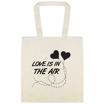 Love Is In The Air Custom Everyday Cotton Tote Bags Style 147229