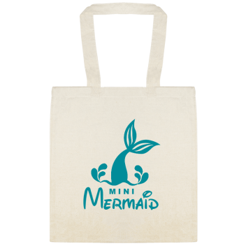 Seasonal M I Mermaid Custom Everyday Cotton Tote Bags Style 154173