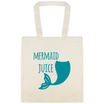Seasonal Mermaid Juice Custom Everyday Cotton Tote Bags Style 138022