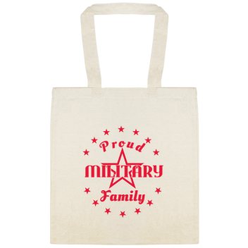 Holidays & Special Events Military Family Custom Everyday Cotton Tote Bags Style 151674