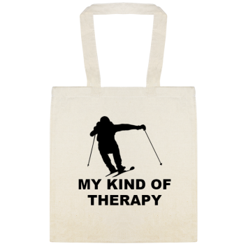 My Kind Of Therapy Oftherapy Custom Everyday Cotton Tote Bags Style 145941