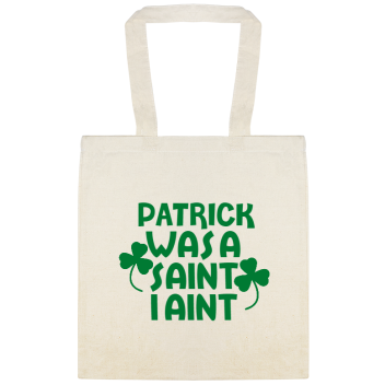 Saint Patricks Day Was Custom Everyday Cotton Tote Bags Style 148480