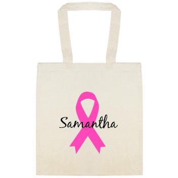 Charities, Fundraisers & Awareness Samantha Custom Everyday Cotton Tote Bags Style 156614