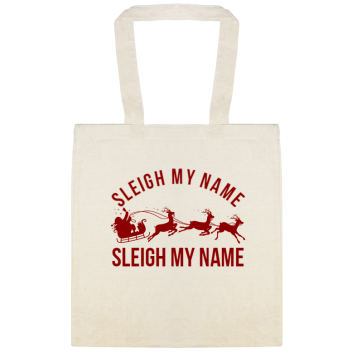 Sleigh My Name Custom Everyday Cotton Tote Bags Style 145152
