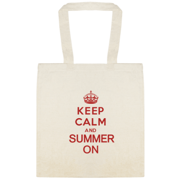 Seasonal Summer Custom Everyday Cotton Tote Bags Style 154651