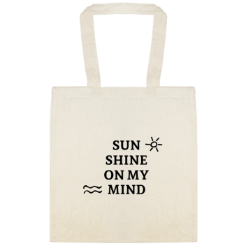 Seasonal Sunshineon Mymind Custom Everyday Cotton Tote Bags Style 154409