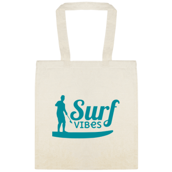 Seasonal Surf Vibes Custom Everyday Cotton Tote Bags Style 154664