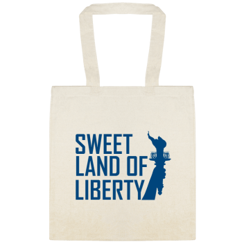 Holidays & Special Events Sweet Land Of Liberty Custom Everyday Cotton Tote Bags Style 153652