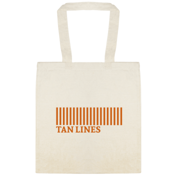 Seasonal Tan Lines Custom Everyday Cotton Tote Bags Style 154643
