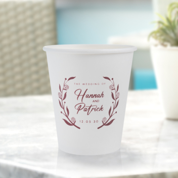 Custom 10 Oz. Paper Hot Cups