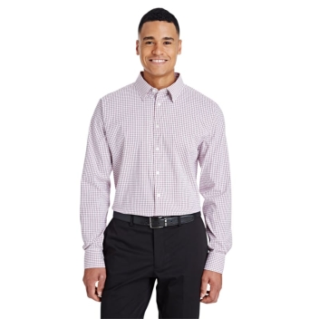Devon & Jones Crownlux Performance™ Men's Micro Windowpane Shirt