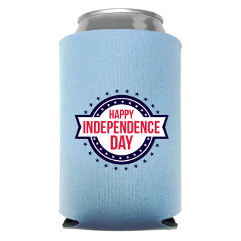 Fourth Of July Full Color Foam Collapsible Coolies Style 107792