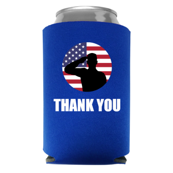 Memorial Day Full Color Foam Collapsible Coolies Style 135019