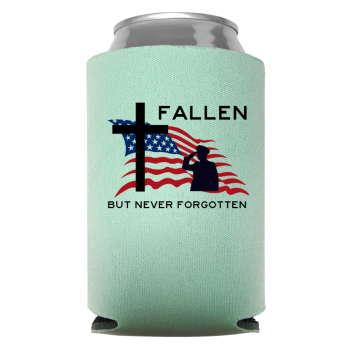 Memorial Day Full Color Foam Collapsible Coolies Style 135008