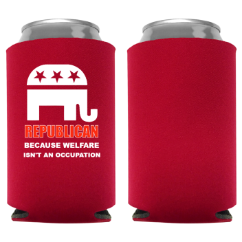 Political Full Color Foam Collapsible Coolies Style 121596