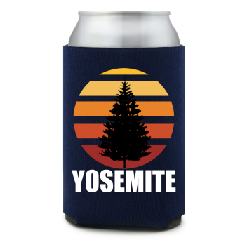 Full Color Foam Collapsible Can Coolers Summer Yosemite Style 140087