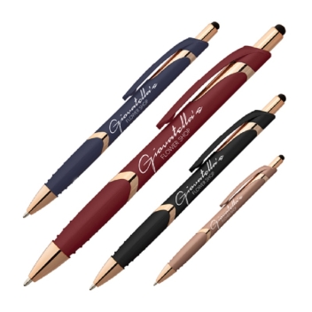 Gemini Softy Rose Gold Pen With Stylus