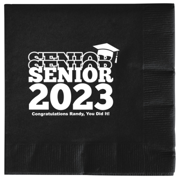Personalized Senior Graduation Premium Napkins