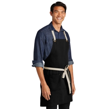 Port Authority Canvas Full-length Two-pocket Apron