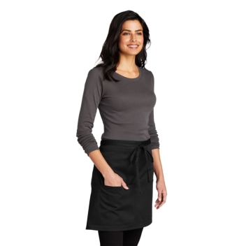 Port Authority Easy Care Half Bistro Apron With Stain Release.