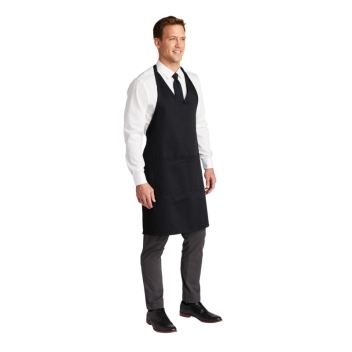 Port Authority Easy Care Tuxedo Apron With Stain Release.