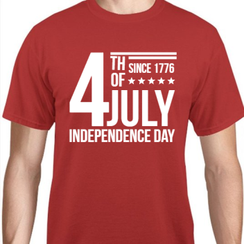 Independence Day 4 Th Of July Since 1776 Unisex Basic Tee T-shirts Style 119406