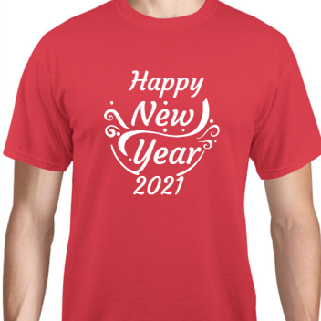 New Year Happy 2021 Unisex Basic Tee T-shirts Style 127666