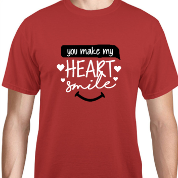 Holiday You Make My Heart Smile Unisex Basic Tee T-shirts Style 128206