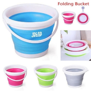 1.3 Gallon Silicone Collapsible Buckets