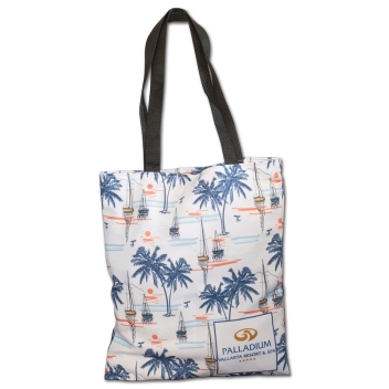 13.5 X 16 Inch Sublimated Tote Bags