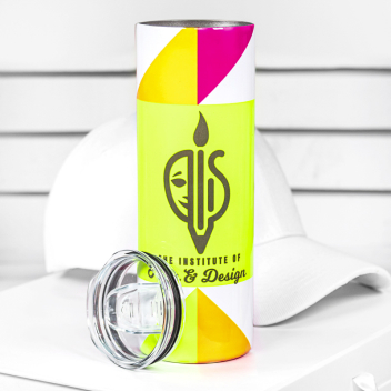 20 Oz. Custom Printed Fluorescent Neon Stainless Steel Tumblers